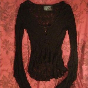 ISO!! Lip Service spiderweb top